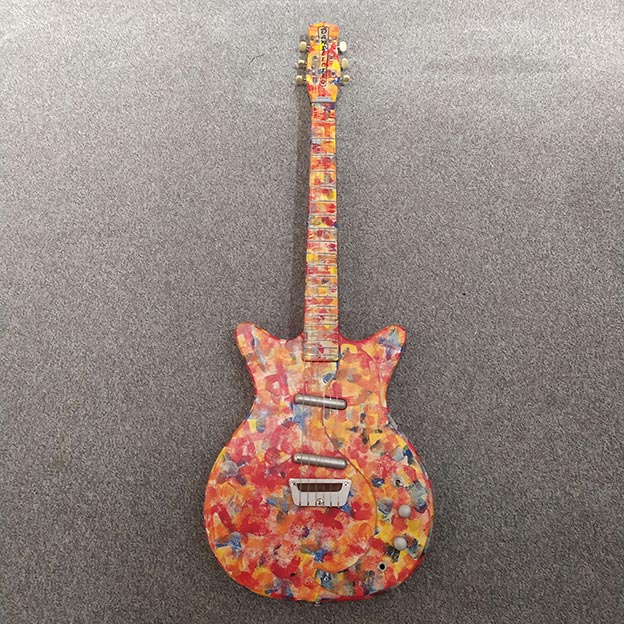 Guitare Danelectro DC59 Psychedelic Eric Clapton