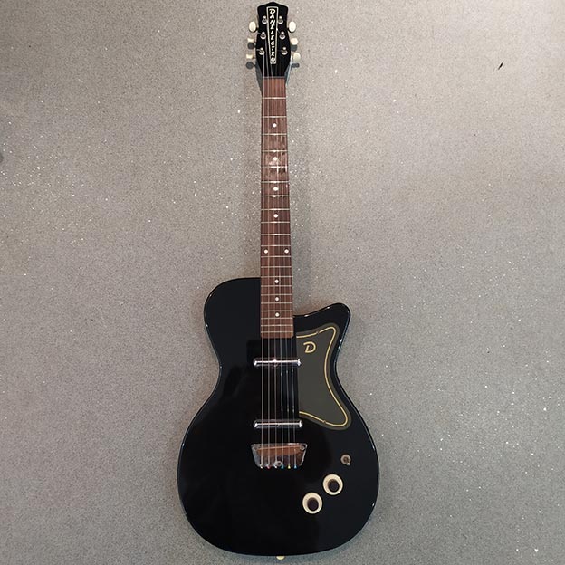Guitare Danelectro DC56 U2 noir