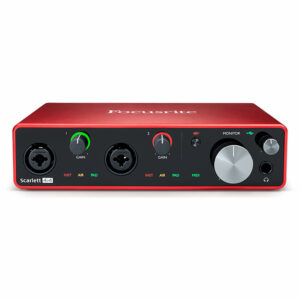 Interface audio Scarlett 4i4 Focusrite