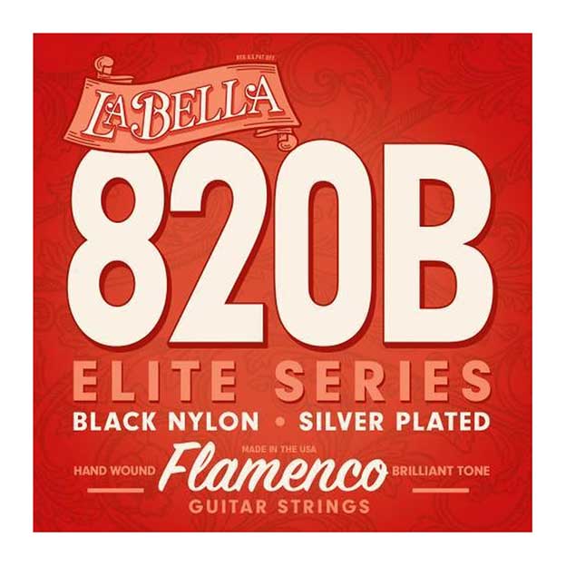 Cordes La Bella 820B Black Nylon