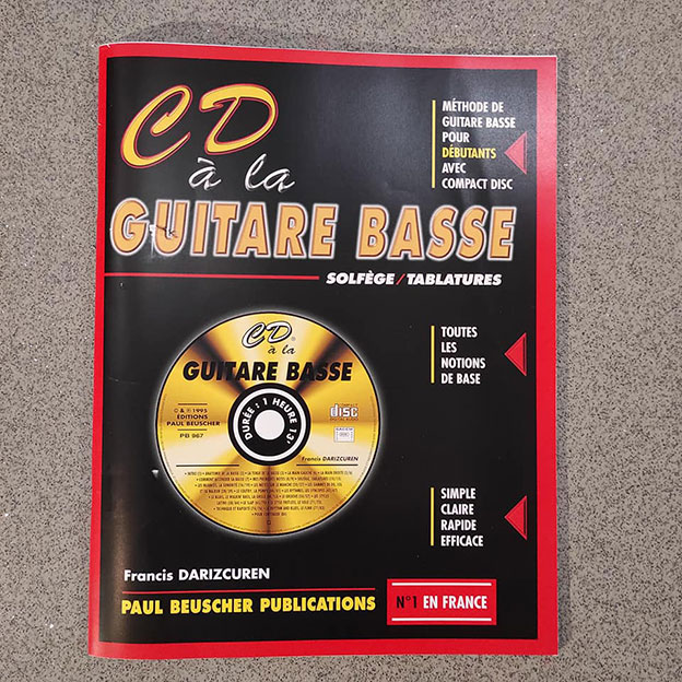 PAUL BEUSCHER CD à la guitare basse