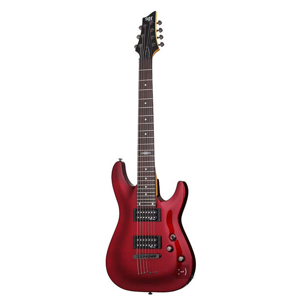Guitare électrique SGR C-7 Metallic Red