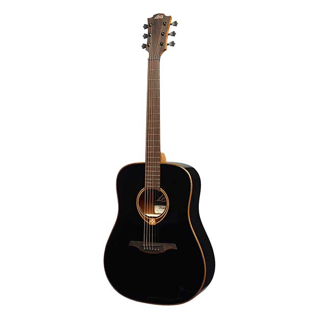 Guitare acoustique LAG T118D-BLK
