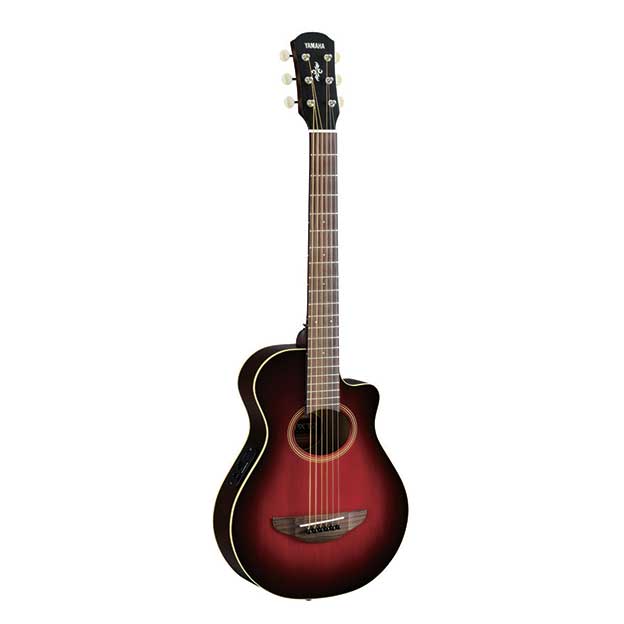 Guitare électro-acoustique Yamaha APXT2 Dark Red Burst