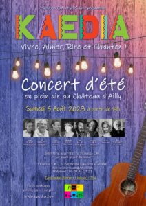 Concert de Kaedia Samedi 5 Août 2023