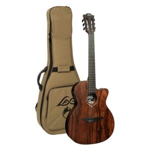 Guitare folk nylon électro-acoustique LAG SAUVAGE-N-ASCE