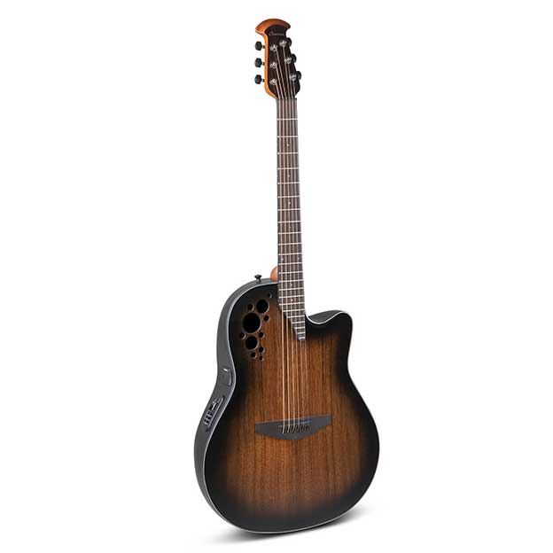 Guitare électro-acoustique OVATION Celebrity CE44P-ABLKW-G